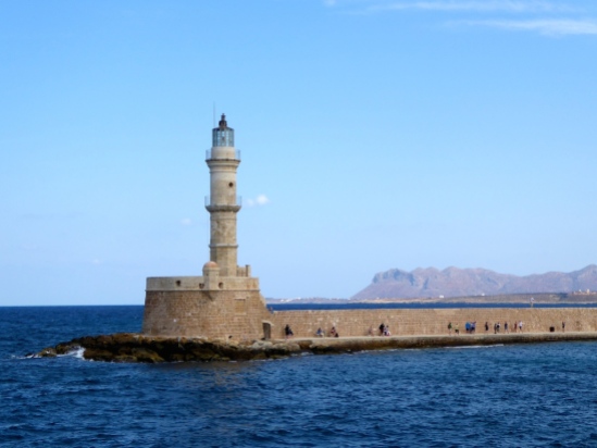Le phare du port vénitien de Chania