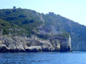 Arche naturelle sur la côte ouest de Paxos