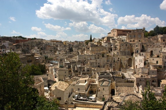 Matera, Basilicate et ses "sassi" quartiers mi-troglodytes
